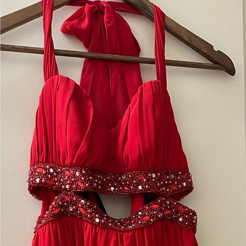Red Jodi Kristopher Dress